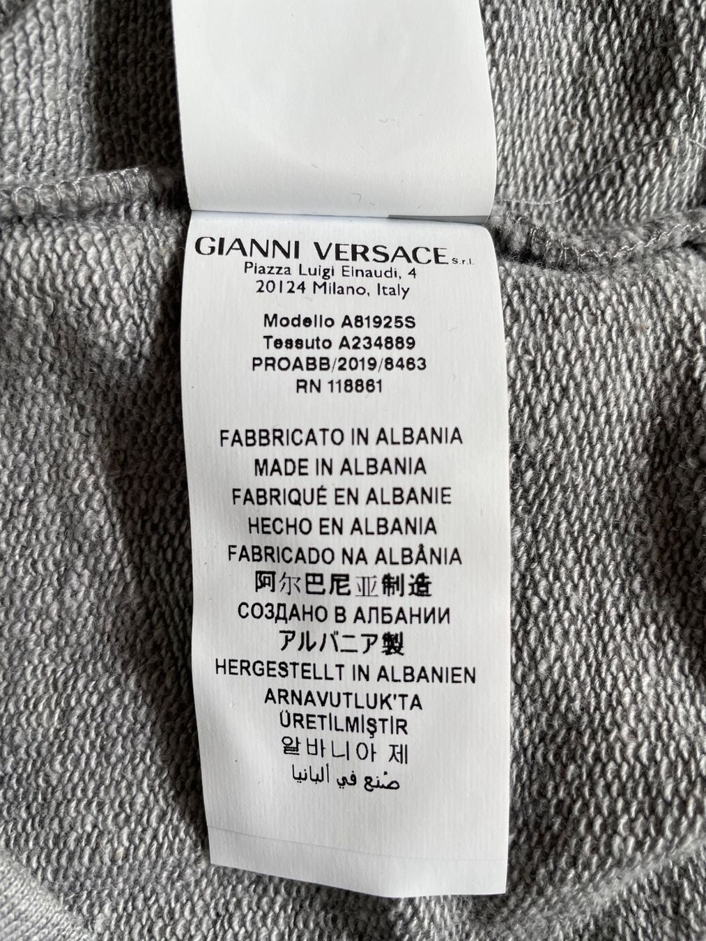 Versace Maglioni & Felpe: VERSACE PULLOVER - Gr.XS – Usato da Basel venduto da MarkenundKleidung 5