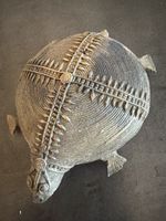 Dhokra Schildkröte Indien antik Bronze