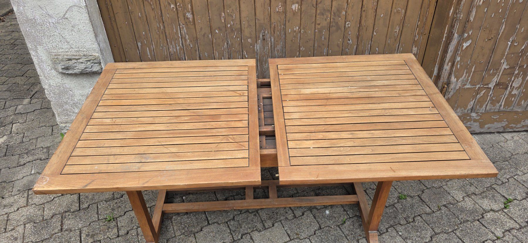 Tavoli: Teak Holz Tisch ausziebar – Usato da uezwil venduto da msc_8bh6 2
