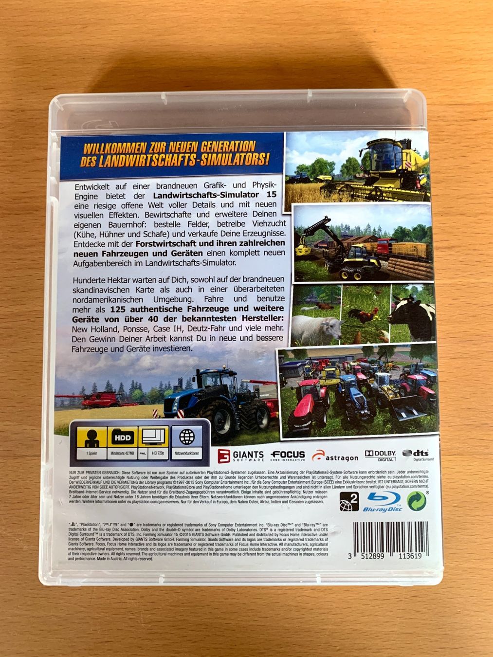 Giochi: PS3 Spiel Landschafts-Simulator 15 – Usato da Rickenbach BL venduto da Morlog 1