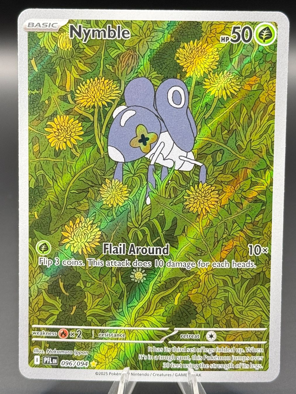 Pokémon Carte collezionabili: Nymble 096/094 EN Phantasmal Flames – Nuovo (secondo la descrizione) da Langenthal venduto da TheCrib