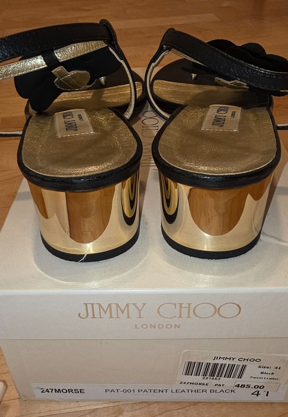 Jimmy Choo Damenschuhe: Jimmy Choo Sandalen, Gr.41 – Gebraucht aus Hildisrieden von Beka23 4