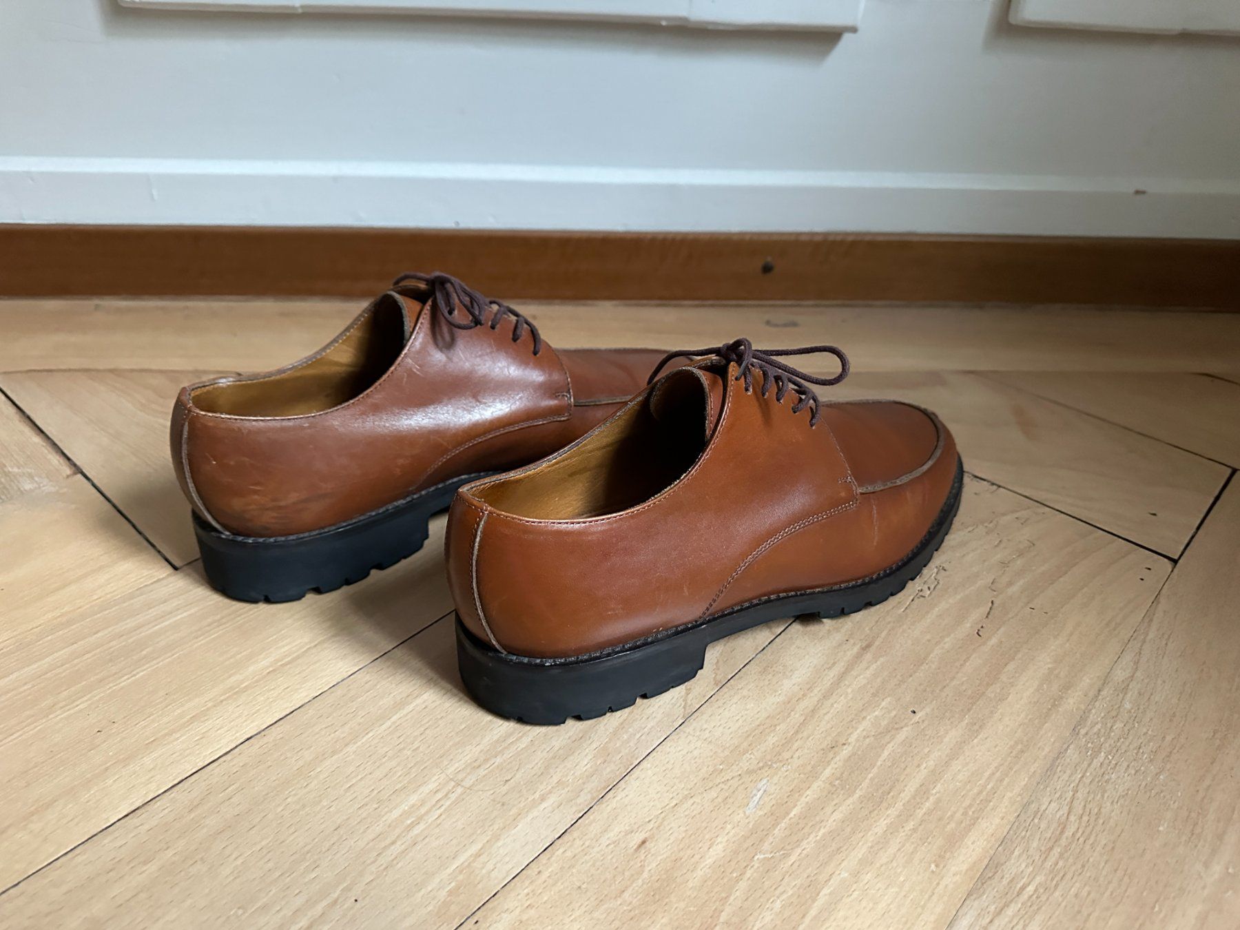 Scarpe da uomo: KALMAN & KALMAN - Leder Halbschuhe cognac 40 – Usato da Zürich venduto da Diazaio 2
