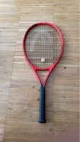 Tennisracket Rot Gebraucht Griffband Schwarz
