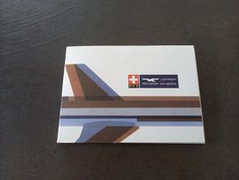 Vol commémoratif Swissair 1931-1981 + 4 vols internationnaux