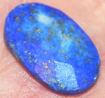 Cabochon L-5844 – Lapislazuli facettiert 21x13mm 13,80 Karat