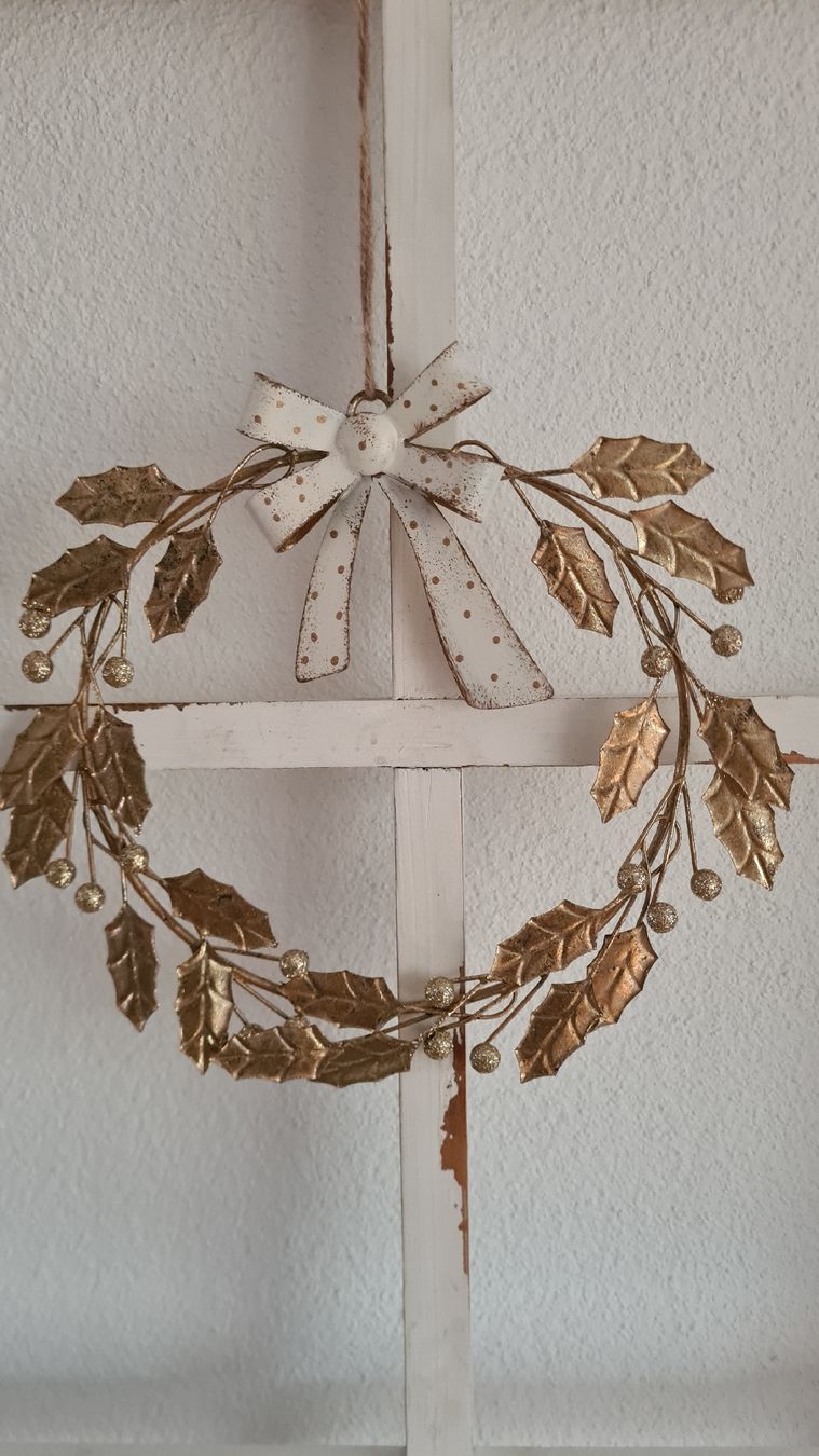 Tutte le decorazioni: Shabby- chic Deko  Kranz edel – Nuovo e nell'imballaggio originale da Böttstein venduto da decodor-angi