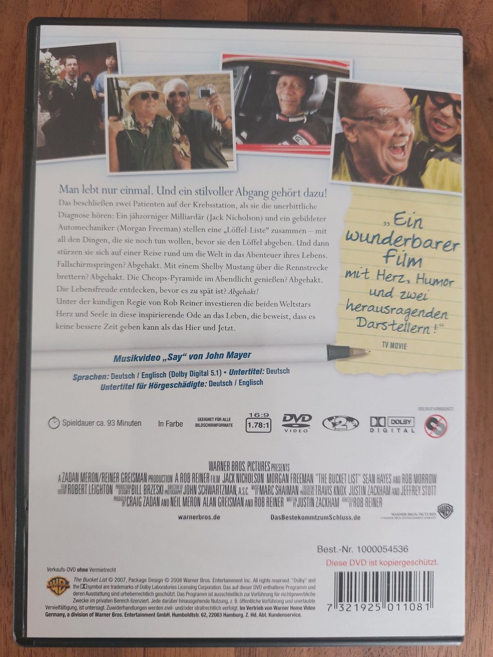 Alle DVDs: DVD - Das Beste kommt zum Schluss – Gebraucht aus Rheinfelden von FilmAuktion 1