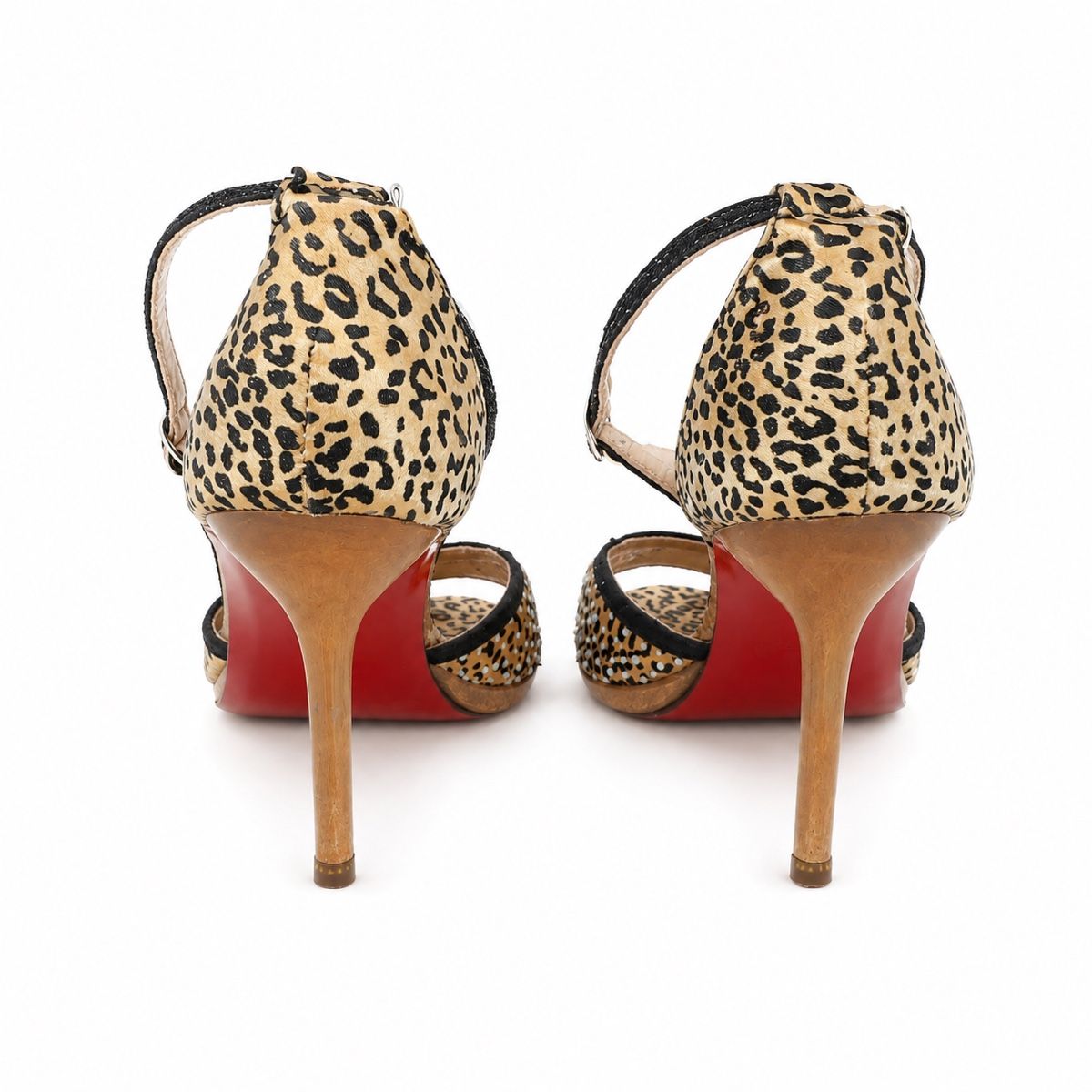 Scarpe da donna: Leoparden High Heels mit Strass Grösse 35 – Usato da Aarberg venduto da LovelyThings_ 2
