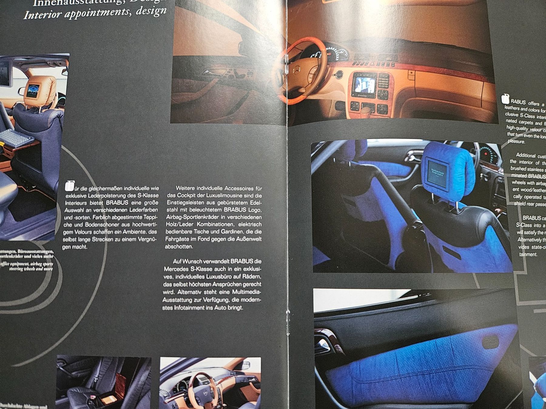 Mercedes-Benz Documenti: Brabus W 220 Programm Brabus 3.8 Brabus 5.8 Brabus V12 S xa – Usato da Flawil venduto da sr1_f6st 4