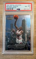 NBA Michael Jordan Metal Universe Championship Psa