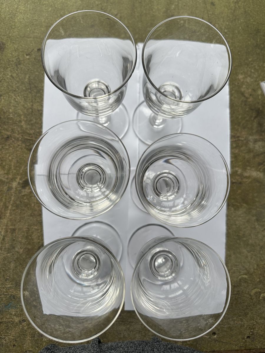 Bicchieri: 6er Set elegante Weingläser – Usato da Zollikofen venduto da Taximan89