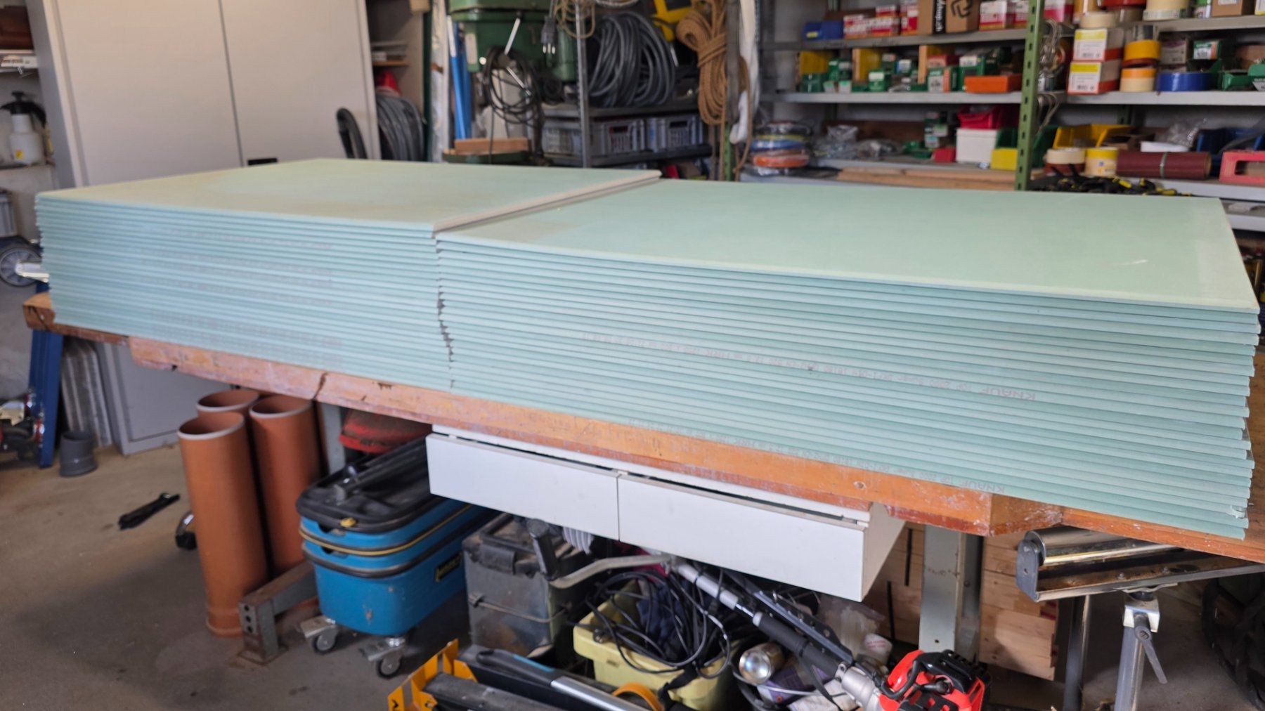 Knauf Pareti & Soffitti: Gips-Platten; Knauf Top 2000 GFKI Rigips – Nuovo (secondo la descrizione) da Oftringen venduto da fuerst-bettina