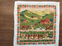 Taschentuch Motiv Appenzell