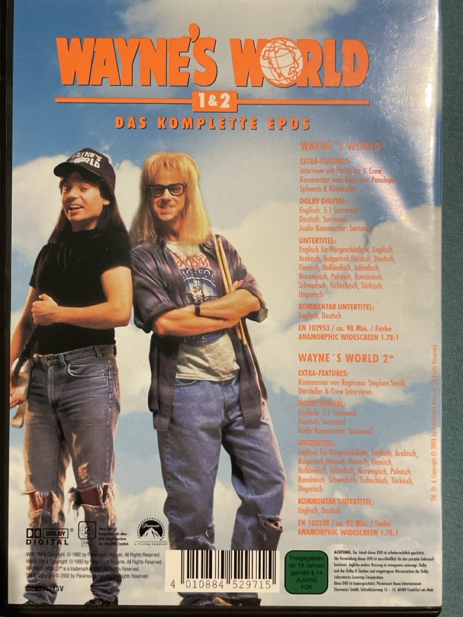 Tous les DVDs: Waynes World / Waynes World 2 – D'occasion à Waldenburg par Mimily33 1