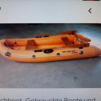 ein Schlauchboot Metzeler