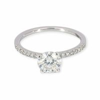 Diamant-Ring 14k Weissgold 1,02ct