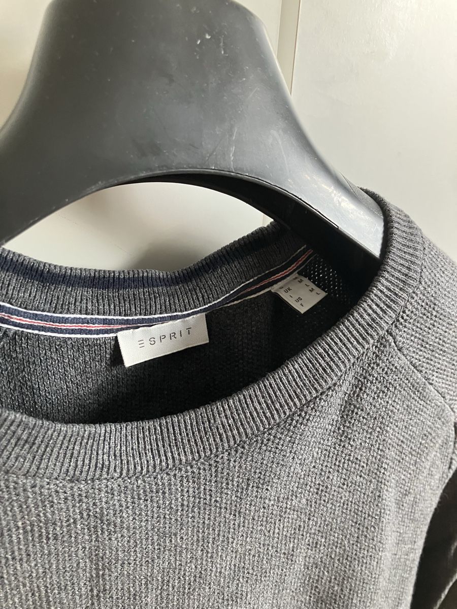 Esprit Pullover & Sweatshirts: Herren Pullover Esprit grau Struktur Grösse M gebraucht – Neu (gemäss Beschreibung) aus Winterthur von Streisel 1