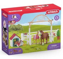 🐴Schleich Horse Club Hannahs Gastpferd mit Hündin Ruby