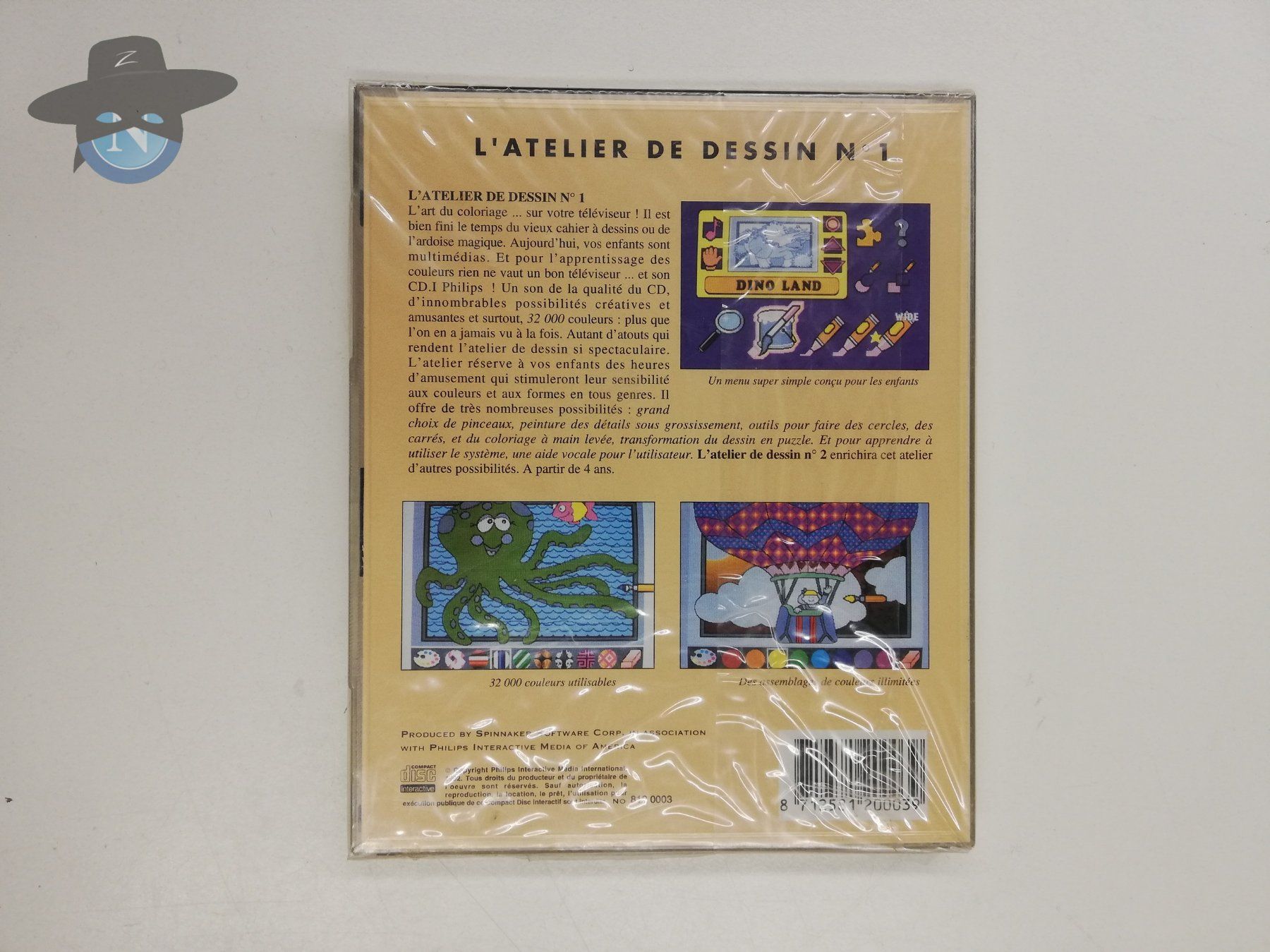 Giochi: Paint School I  / neu - sealed / Philips CDI CD-i – Nuovo (secondo la descrizione) da St. Gallen venduto da zorro_dc 1