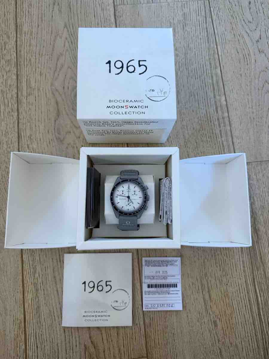 Swatch Orologi: Swatch Omega Moonswatch 1965 – Nuovo (secondo la descrizione) da Collonge-Bellerive venduto da jul_yv5x