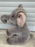 Superbe éléphant PELUCHE STEIFF mohair vintage 1980
