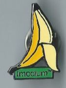 Placchette & Badge: Imodium-Bananen-Pin – Usato da Zürich venduto da t24_de