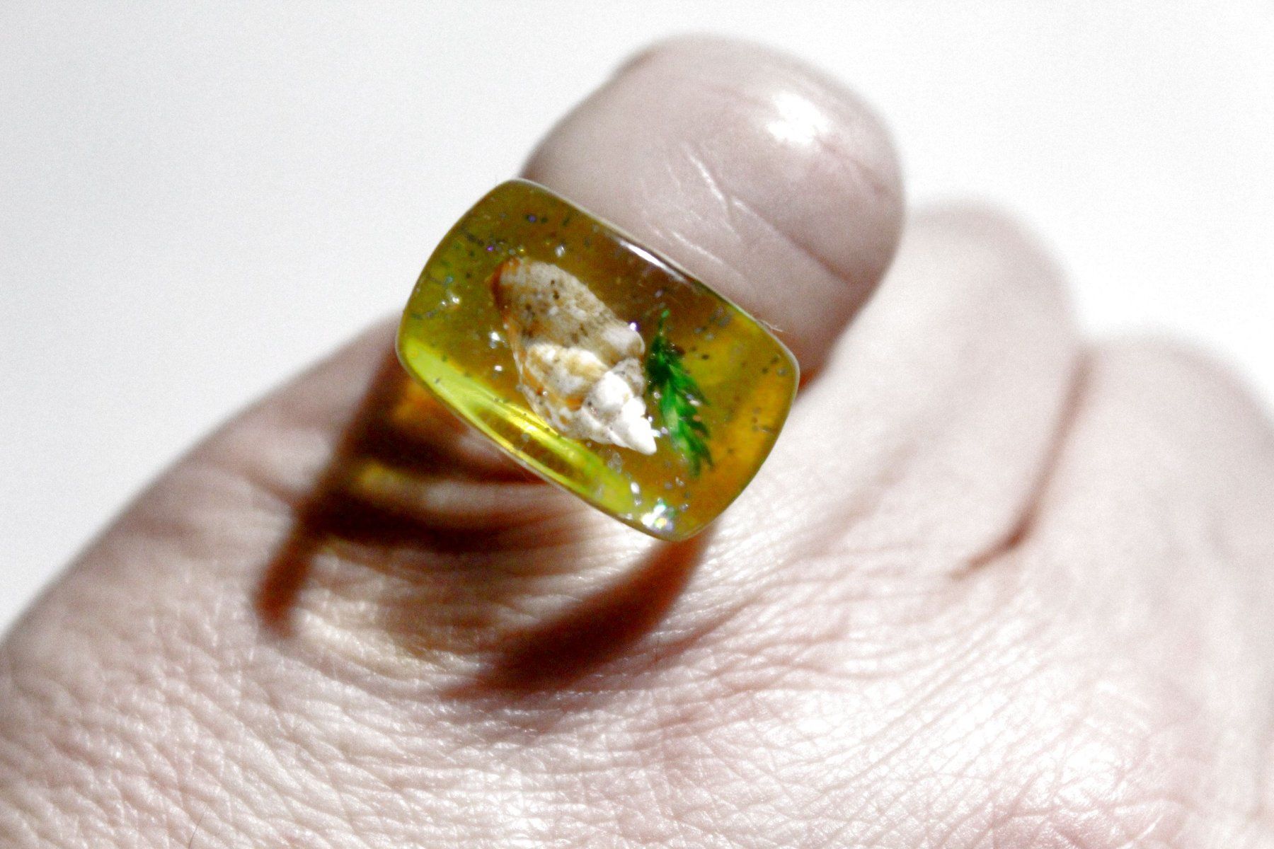Anelli: Vintage Space-Age - Ring mit Muschel, Seestern, Seeigel, usw – Nuovo (secondo la descrizione) da Bern venduto da Vitaneuf 1