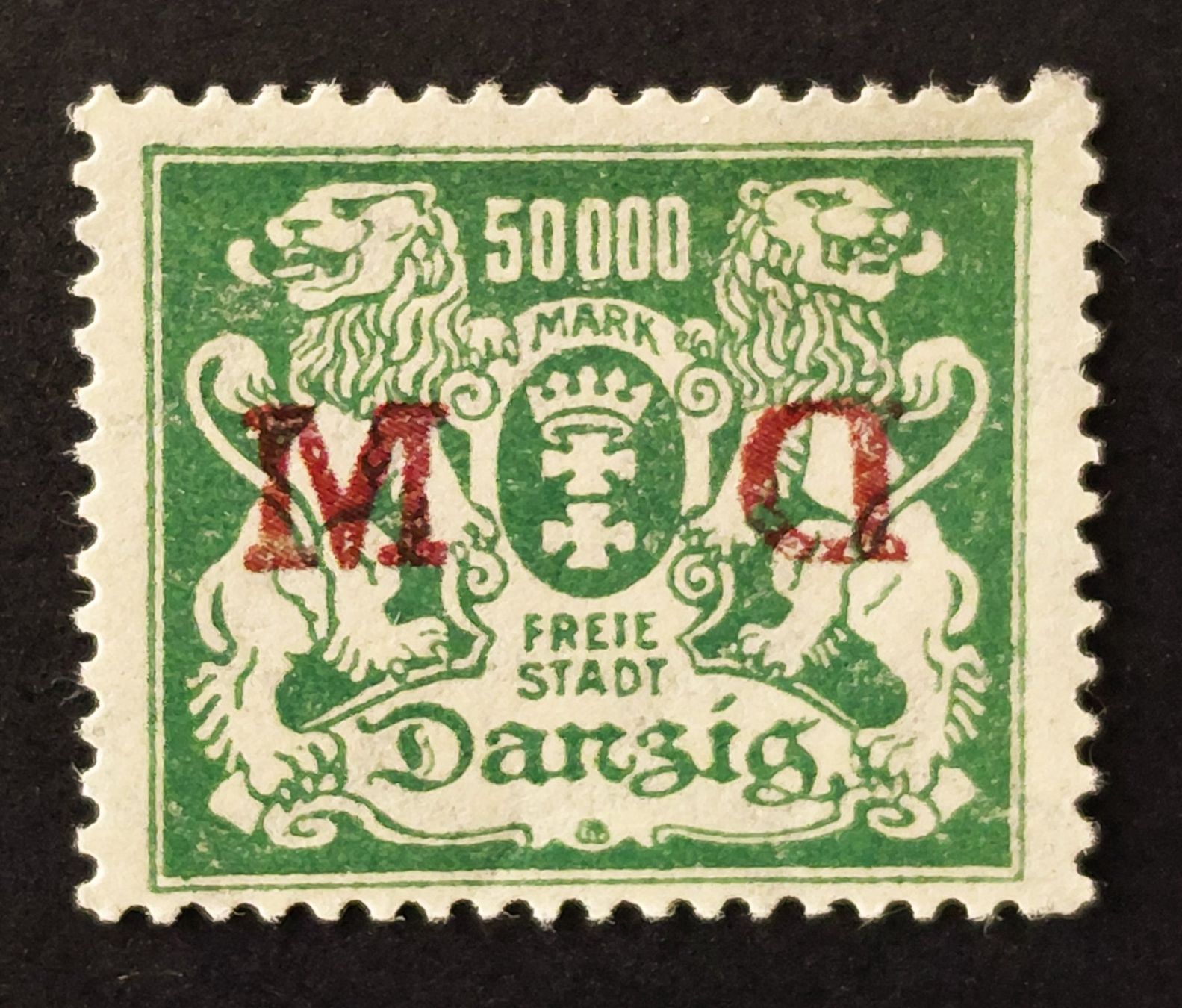 Tutti i francobolli: Danzig Dienstmarke 1923 Abart** – Nuovo (secondo la descrizione) da Luzern venduto da qualifair