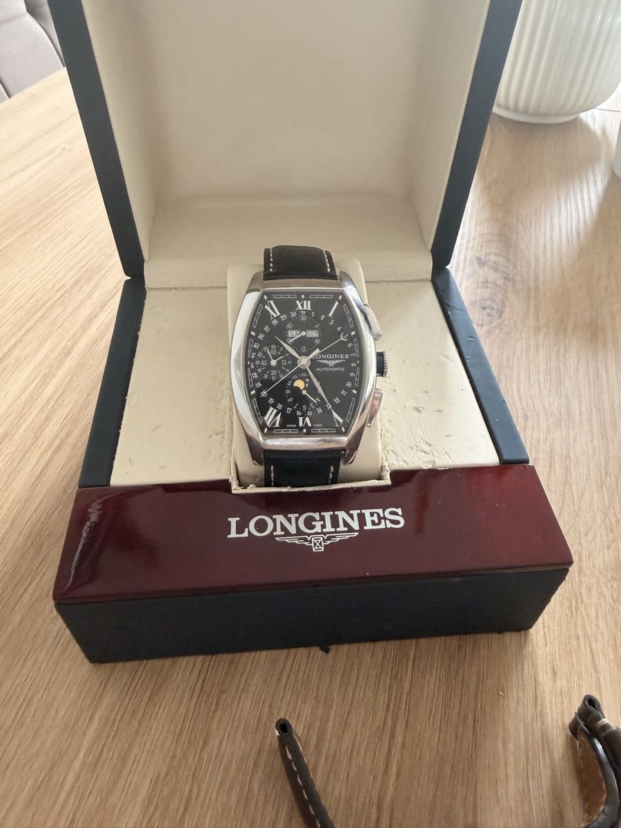 Longines Uhren: Longines Evidenza XL moonphase Chronograph – Gebraucht aus Halten von deli95