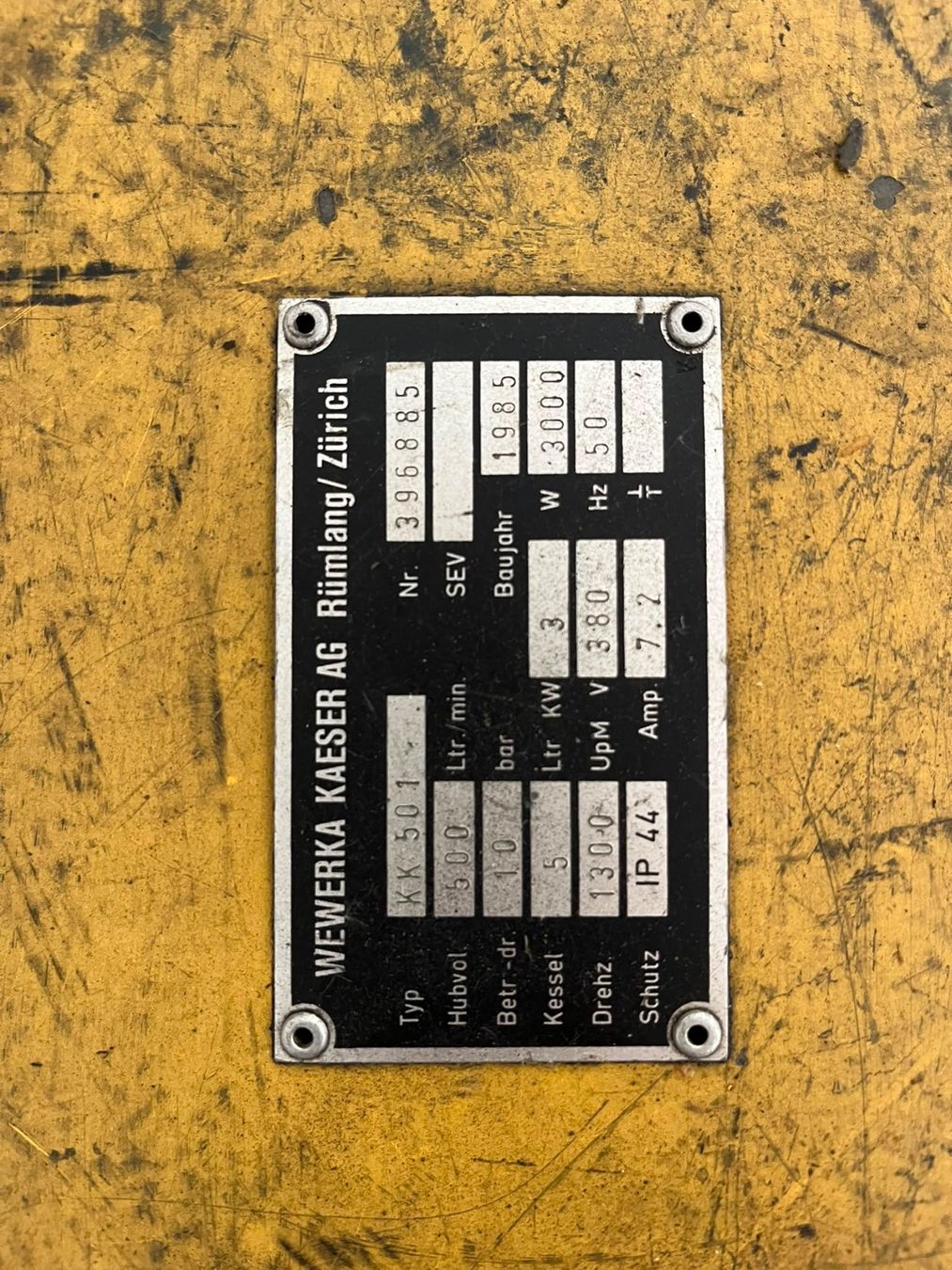 Compresseurs: Kaeser Airbox Schraubenkompressor. – D'occasion à Affeltrangen par AutoZentrumAG 3