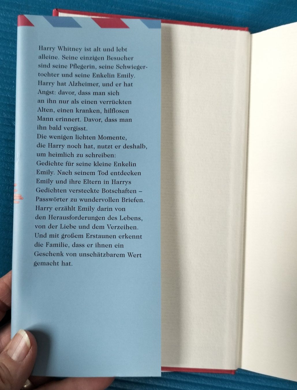 Bücher: Buch "Briefe für Emily", Roman von Camron Wright – Neu (gemäss Beschreibung) aus Muri AG von Thuja99 2