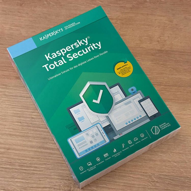 Kaspersky Total Security 5PC - 12 Monate NEU (Neu (gemäss Beschreibung ...