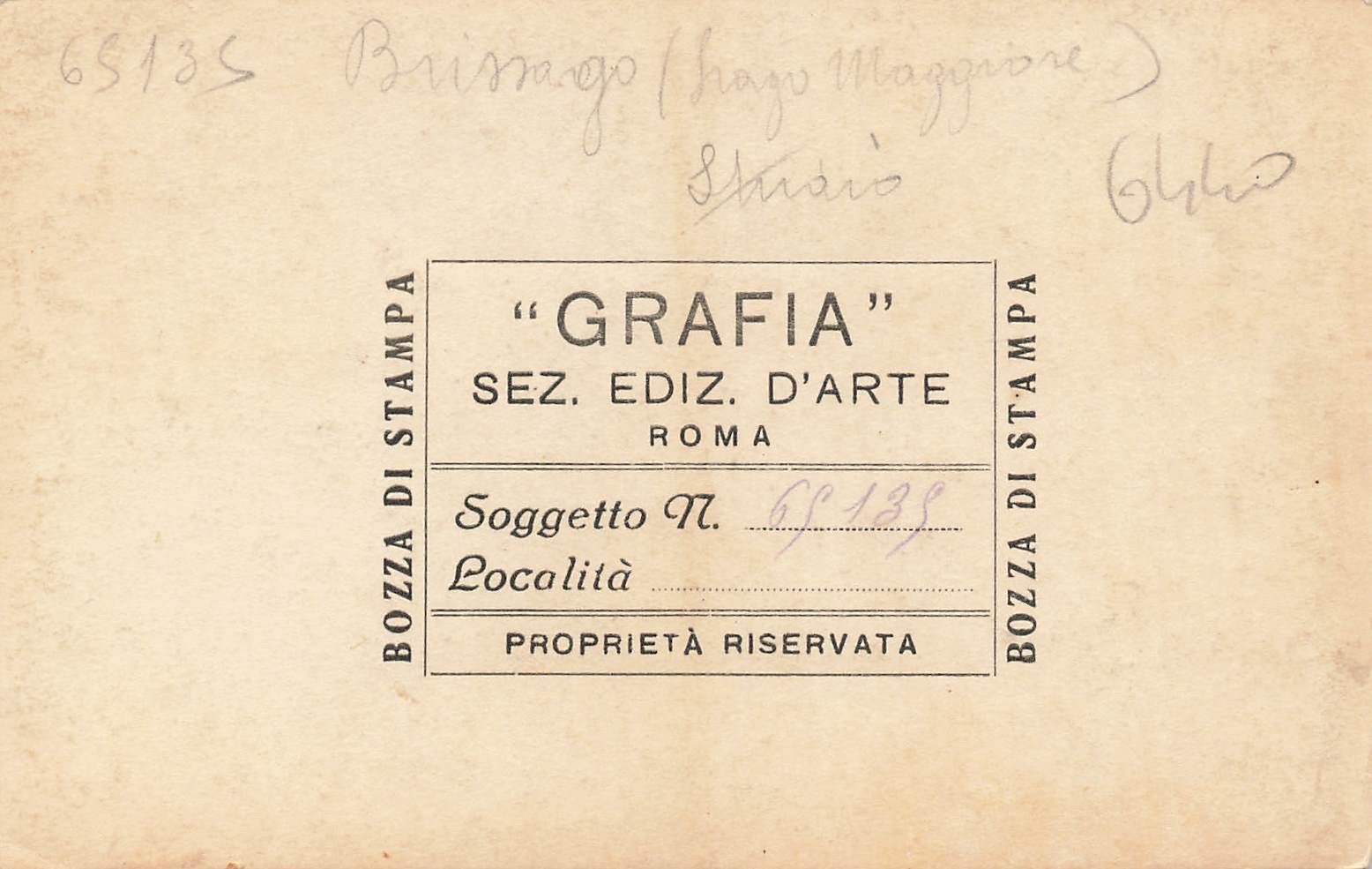 Cartoline postali: Bozza di stampa Brissago – Usato da Biasca venduto da Blenio71 1