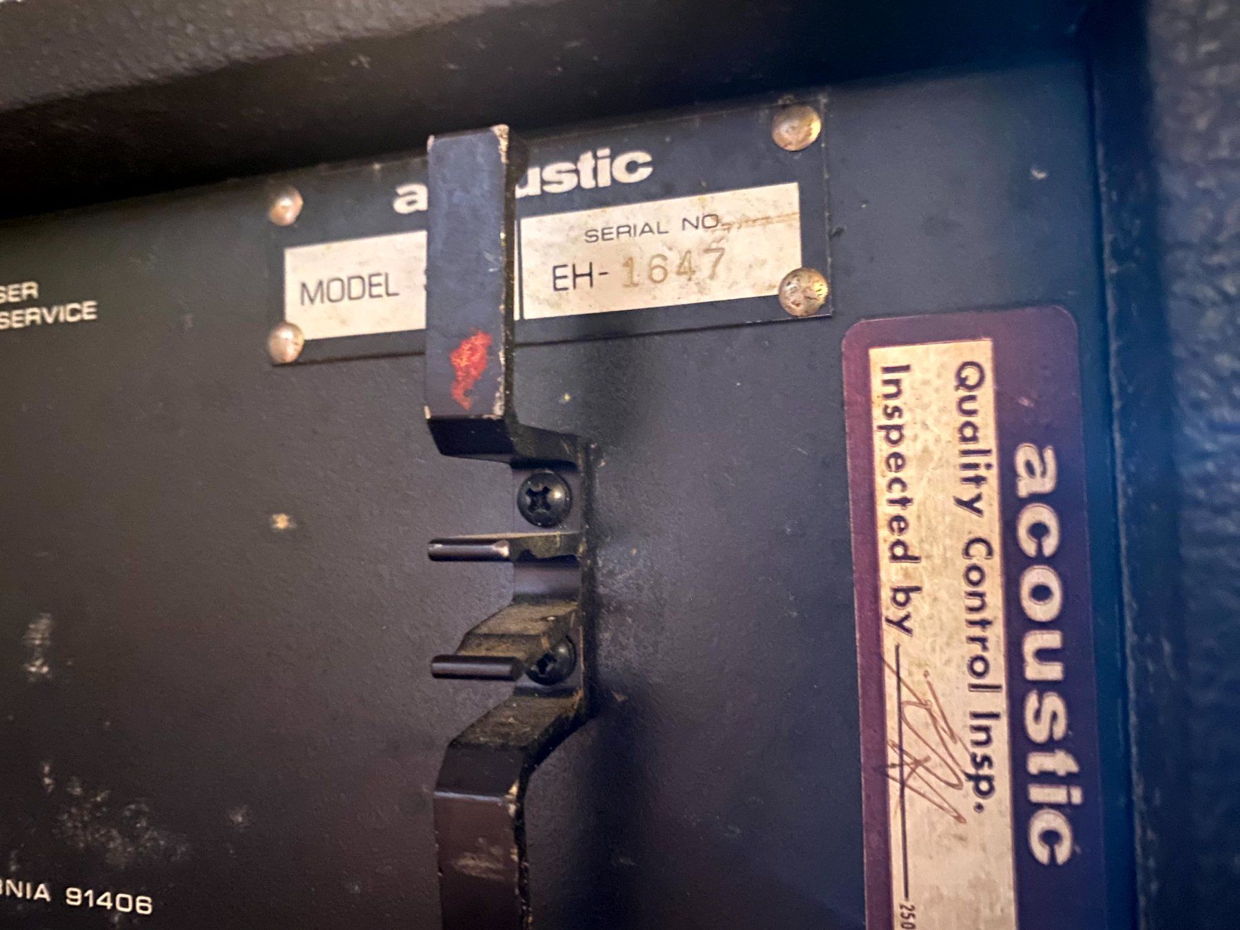 Verstärker: Acoustic Model 370 Bass Amplifier – Gebraucht aus Kriens von Chlo 2