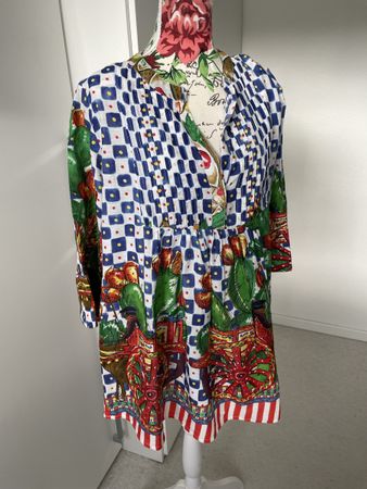 Cotton Bluse ANTICA SARTORIA Gr. L