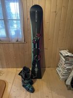 Raceboard Nidecker 158 mit Raichle Schuhen 41
