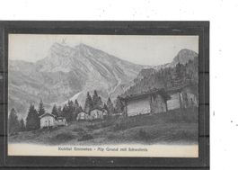 NW Kohltal Emmeten 1931 - Alp Grund mit Schwalmis