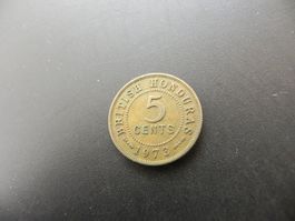 British Honduras 5 Cents 1973