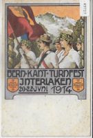 Bern. Kant. Turnfest Interlaken Juni 1914
