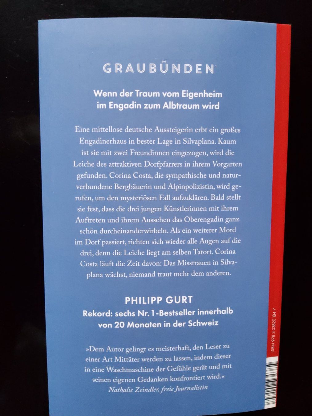 Libri: Philipp Gurt    Engadiner Rache – Usato da Arosa venduto da horseracing 1