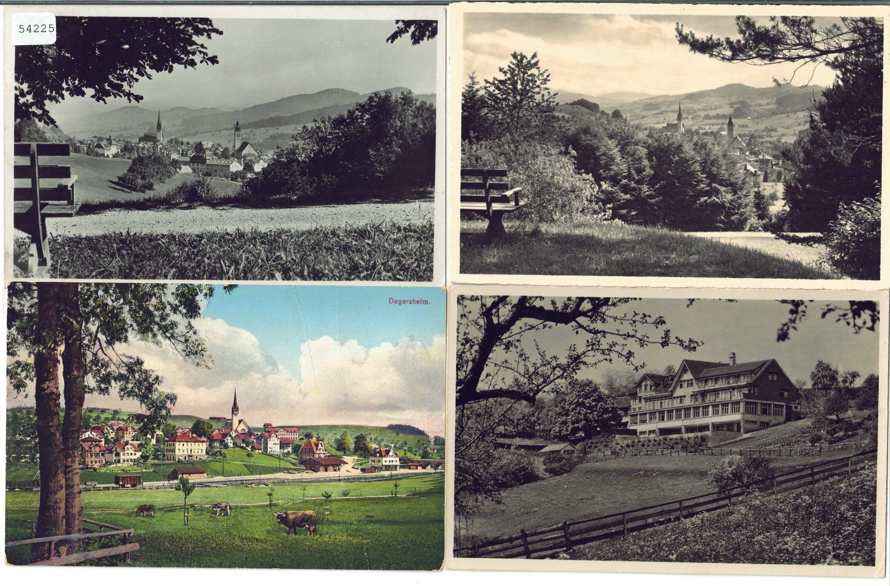 Cartes postales: 4 AK - Degersheim – D'occasion à Ettingen par Kartenplanet