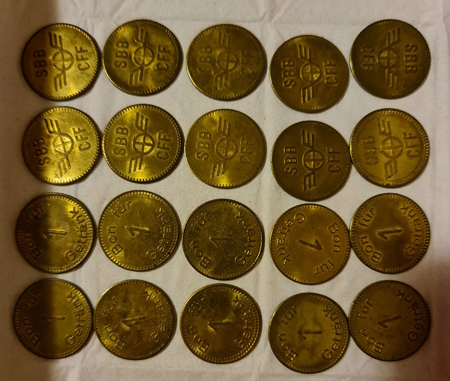 Tutti le monete: Jetons d'automates / vintage. – Usato da Cortaillod venduto da signep 1