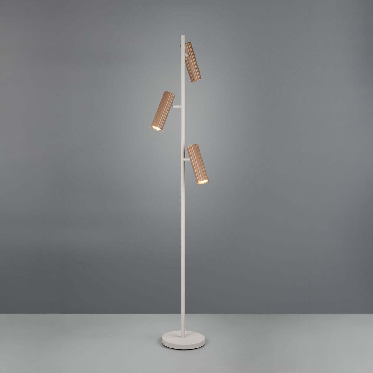 Lampade: Stehleuchte, Coffe, Grau, 150 cm Höhe – Nuovo (secondo la descrizione) da Kreuzlingen venduto da Smart-Light 3