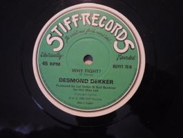 10" Vinyl - Desmond Dekker israelites - Stiff Rec