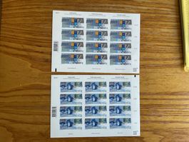 Briefmarken 100 Jahre SNB - Bogenserie postfrisch