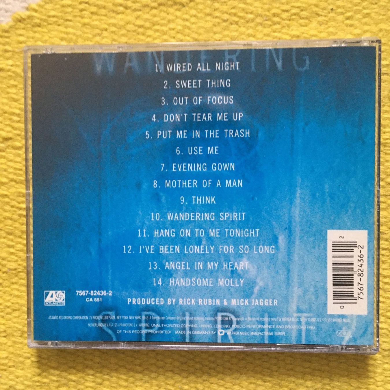 CD: MICK JAGGER ROLLING STONES-WANDERING SPI – Usato da Rorschacherberg venduto da CD-Roli 1