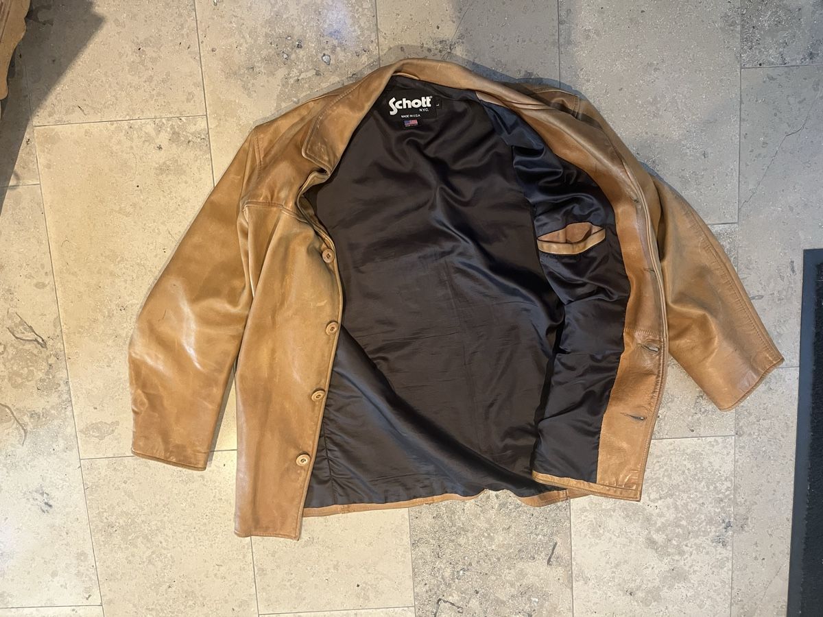 Schott Jacken: Schott Lederjacke L – Gebraucht aus Gockhausen von Turmfalken 2