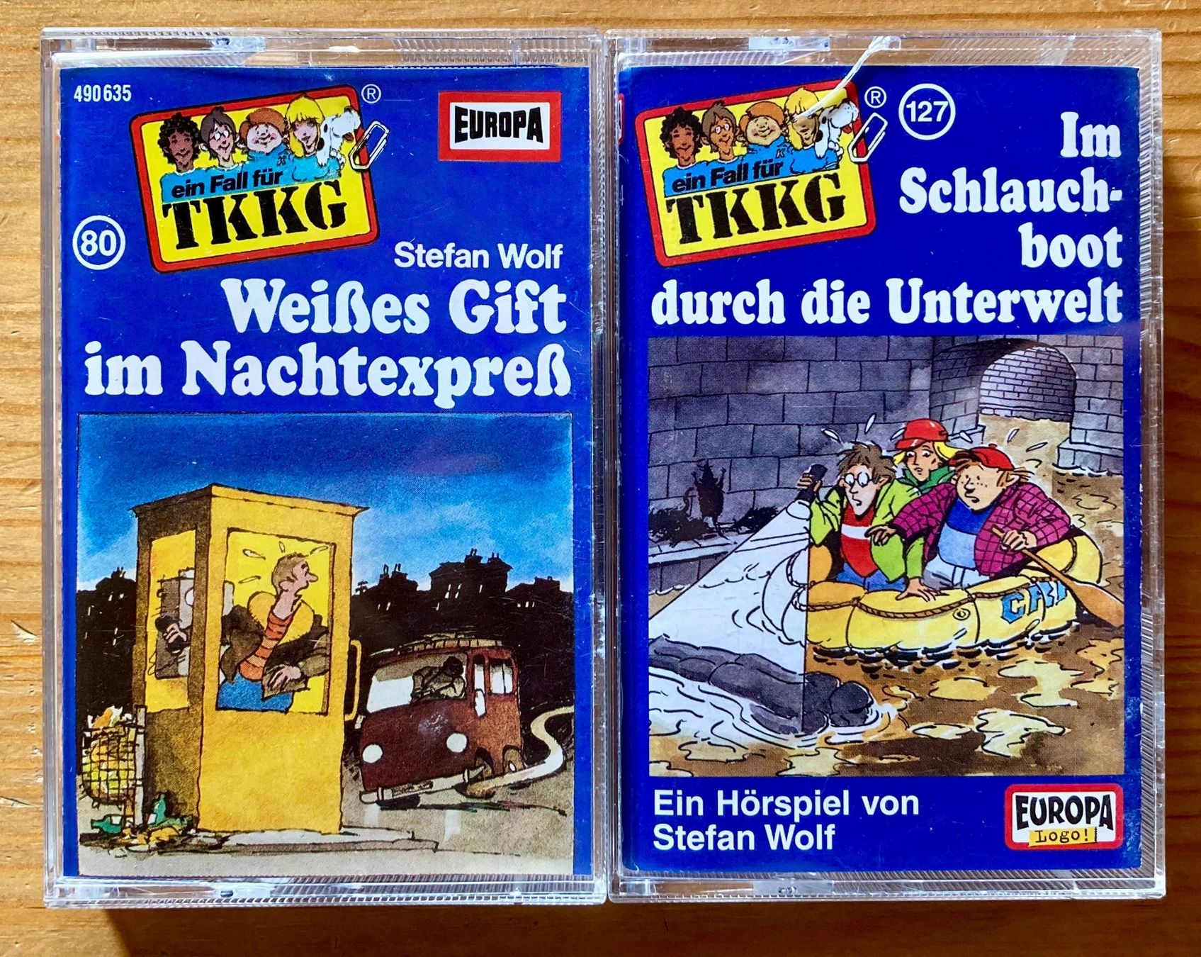 Kompaktkassetten: 2x TKKG (Europa-Hörspiele) – Gebraucht aus Zürich von Djmotionch