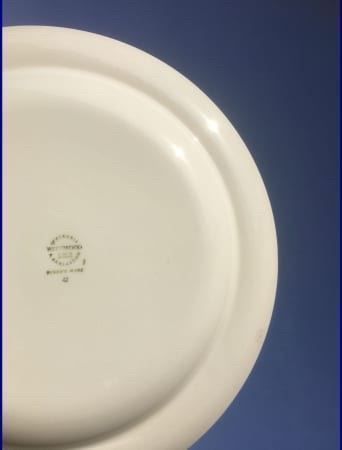 Wedgwood Piatti: WEDGWOOD TELLER HANDGEMALT QUEENS WARE – Usato da Subingen venduto da ArtBead 7